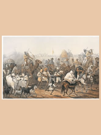 THE SIEGE OF DELHI IN 1857 (Set of 5 Lithographs)
